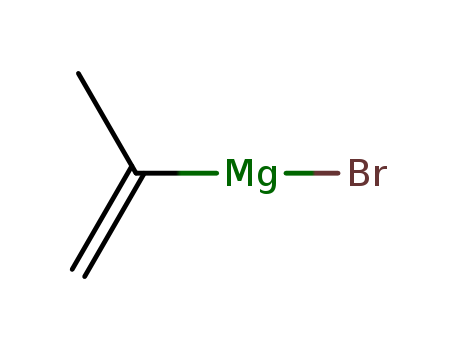 13291-18-4,ISOPROPENYLMAGNESIUM BROMIDE,Isopropenylmagnesiumbromide (6CI);Magnesium, bromoisopropenyl- (7CI,8CI);1-Methylvinylmagnesiumbromide;1-Propen-2-ylmagnesium bromide;Bromo(isopropenyl)magnesium;a-Methylvinylmagnesium bromide;