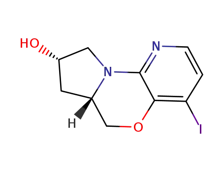 (6aS,8S)-4-iodo-6a,7,8,9-tetrahydro-6H-pyrido[3,2-b]pyrrolo[1,2-d][1,4]oxazin-8-ol
