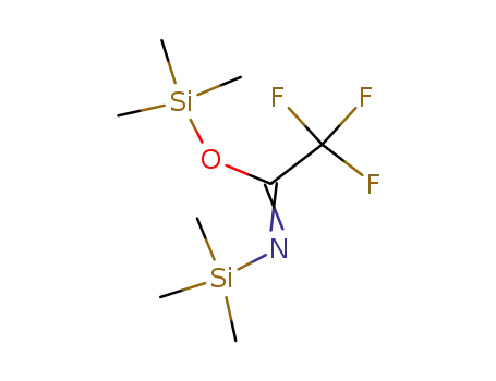 Molecular Structure of 25561-30-2 (Bis(trimethylsilyl)trifluoroacetamide)