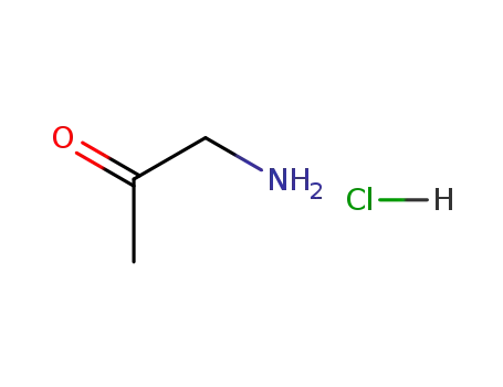 Molecular Structure of 7737-17-9 (AMINOACETONE HYDROCHLORIDE)