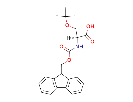 Molecular Structure of 71989-33-8 (Fmoc-O-tert-Butyl-L-serine)