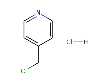 Molecular Structure of 1822-51-1 (4-(Chloromethyl)pyridine hydrochloride)