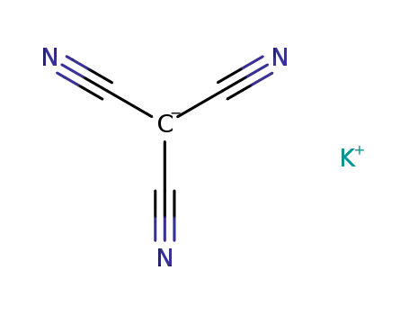 Molecular Structure of 34171-69-2 (POTASSIUM TRICYANOMETHANIDE)