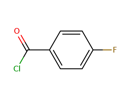 Molecular Structure of 403-43-0 (4-Fluorobenzoyl chloride)