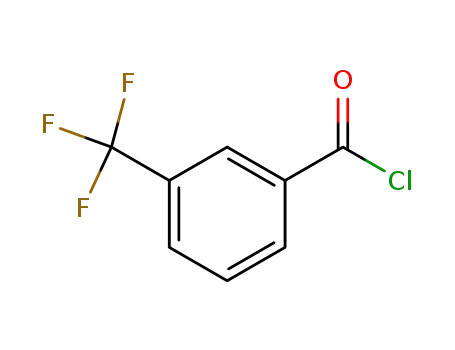 Molecular Structure of 2251-65-2 (3-(Trifluoromethyl)benzoyl chloride)