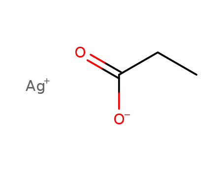 Molecular Structure of 5489-14-5 (silver(1+) propionate)