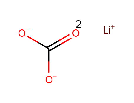 554-13-2,Lithium carbonate,Lithane;Lithium carbonate;Lithiumcarbonate;Plenur;Liticar;Litard;Limas;Eutimin;Lithea;Priadel;Li2CO3;Phasal;