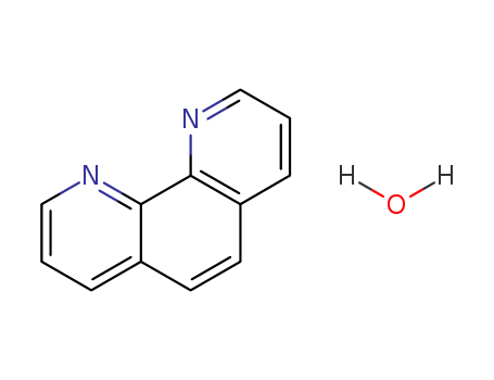 5144-89-8,1,10-Phenanthroline monohydrate,4,5-Phenanthroline monohydrate;1,10-Phenanthroline Monohydrate;o-Phenanthroline monohydrate;1,10-Phenanthroline 1-hydrate;1,10-Phenanthroline GR monohydrate;1,10-Phenanthroline AR;