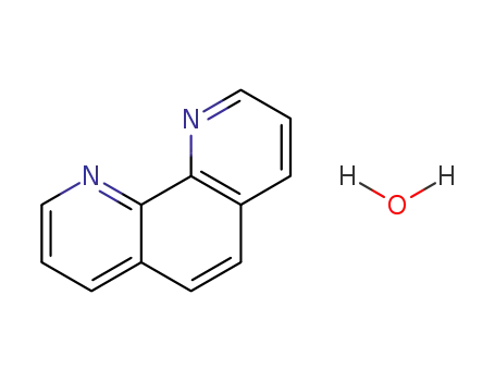Molecular Structure of 5144-89-8 (1,10-Phenanthroline hydrate)