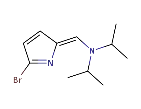 2-Bromo-6-diisopropylamino-1-azafulvene