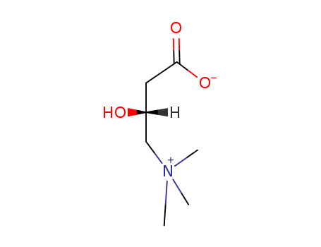 541-15-1,L-carnitine,Vitamin BT;Ammonium, (3-carboxy-2-hydroxypropyl)trimethyl-, hydroxide, inner salt, L- (8CI);(-)-(R)-3-Hydroxy-4-(trimethylammonio)butyrate;(2S)-3-carboxylato-2-hydroxy-N,N,N-trimethylpropan-1-aminium;(S)-carnitine;1-Propanaminium, 3-carboxy-2-hydroxy-N,N,N-trimethyl-, inner salt, (2R)-;Ammonium, (3-carboxy-2-hydroxypropyl)trimethyl-, hydroxide,inner salt;Levocarnitine (USP);L-carnitine(VBt);Car-OH;L-Carnitine Base(Usp29);Carnitor (TN);(3S)-3-hydroxy-4-trimethylammonio-butanoate;Carniking 50;(3R)-3-hydroxy-4-trimethylammonio-butanoate;(R)-Carnitine;L-gamma-trimethyl-beta-hydroxybutyrobetaine;1-Propanaminium,3-carboxy-2-hydroxy-N,N,- N-trimethyl-,inner salt,(2R)-;L-Carnitine EP/USP;L-Carnitine Base (Vitamine BT);L-Carnitine base  USP;R-(-)-3-hydroxy-4-trimethylaminobutyrate;L-carnitine;