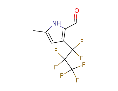 3-heptafluoro-5-methylpyrrole-2-carbaldehyde