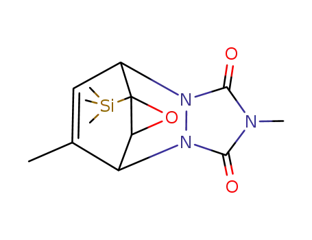 10,11-epoxy-2,6-dimethyl-10-trimethylsilanyl-5,8-dihydro-5,8-ethano-[1,2,4]triazolo[1,2-a]pyridazine-1,3-dione