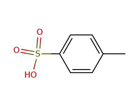 Molecular Structure of 104-15-4 (p-Toluenesulfonic acid)