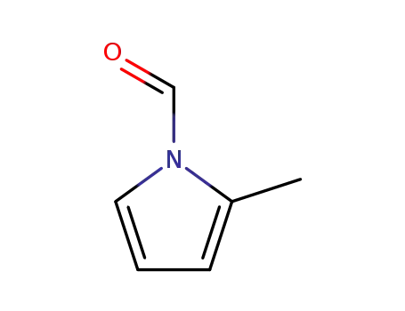 Molecular Structure of 124647-59-2 (1H-Pyrrole-1-carboxaldehyde, 2-methyl-)