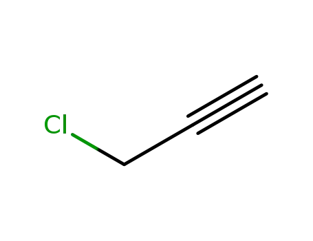 Molecular Structure of 624-65-7 (3-Chloro-1-propyne)