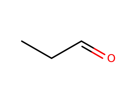 Molecular Structure of 123-38-6 (Propionaldehyde)
