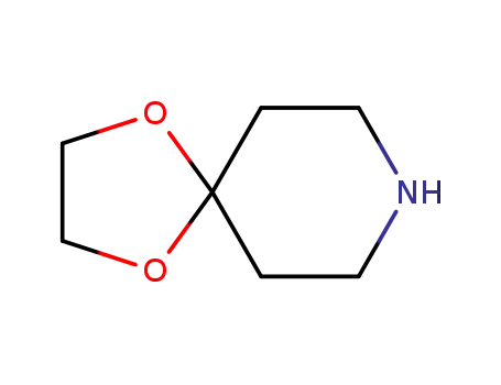 Molecular Structure of 177-11-7 (1,4-Dioxa-8-azaspiro[4.5]decane)