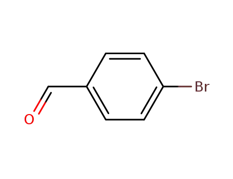 Molecular Structure of 1122-91-4 (4-Bromobenzaldehyde)