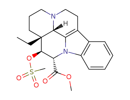(10S,11S,11aR,11bS)-11a-Ethyl-11-methanesulfonyloxy-2,3,4,5,10,11,11a,11b-octahydro-1H-3a,9b-diaza-benzo[cd]fluoranthene-10-carboxylic acid methyl ester