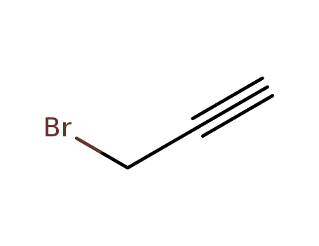 106-96-7,3-Bromopropyne,Propyne,3-bromo- (8CI);1-Bromo-2-propyne;2-Propynyl bromide;3-Bromo-1-propyne;NSC 8801;Propargyl bromide;1-propyne, 3-bromo-;3-bromoprop-1-yne;Propargyl Bromide;Propyne, 3-bromo-;