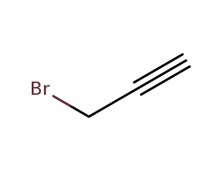 Molecular Structure of 106-96-7 (3-Bromopropyne)