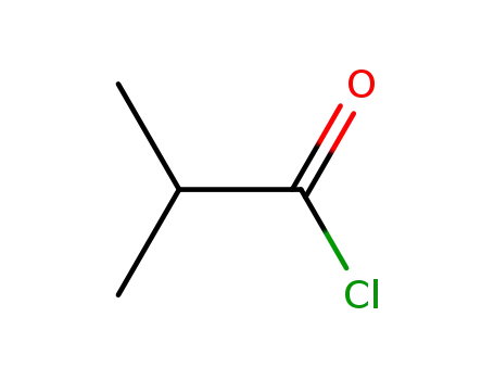 Molecular Structure of 79-30-1 (Isobutyryl chloride)