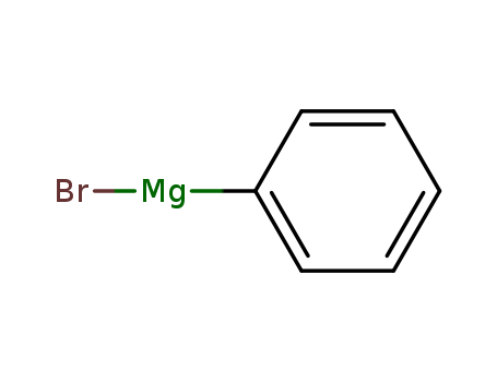 100-58-3,PHENYLMAGNESIUM BROMIDE,Phenylmagnesiumbromide (6CI);Bromomagnesiobenzene;Bromophenylmagnesium;