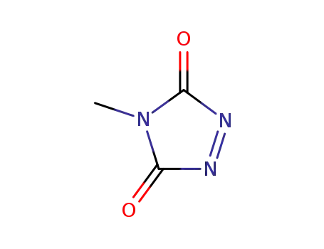 Molecular Structure of 13274-43-6 (4-METHYL-1,2,4-TRIAZOLINE-3,5-DIONE)