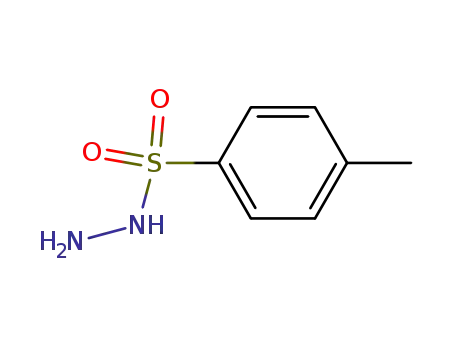 Molecular Structure of 1576-35-8 (4-Methylbenzenesulfonhydrazide)