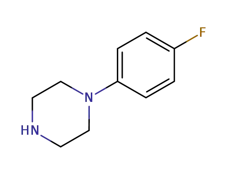 Molecular Structure of 2252-63-3 (1-(4-Fluorophenyl)piperazine)
