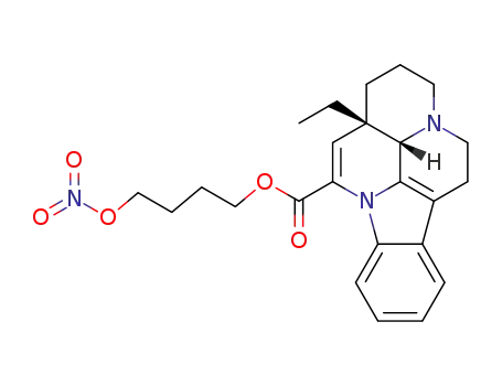 (11aS,11bS)-11a-Ethyl-2,3,4,5,11a,11b-hexahydro-1H-3a,9b-diaza-benzo[cd]fluoranthene-10-carboxylic acid 4-nitrooxy-butyl ester