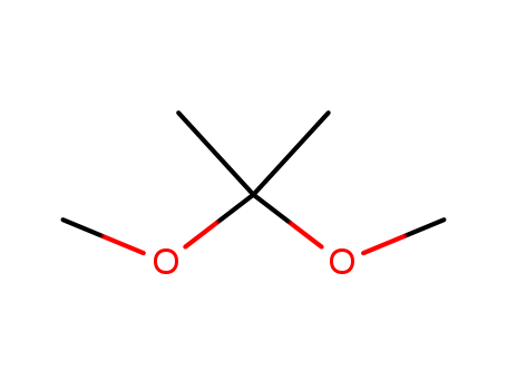 77-76-9,2,2-Dimethoxypropane,Acetone,dimethyl acetal (6CI,8CI);2,2-Bis(methyloxy)propane;Acetone dimethyl ketal;NSC 62085;
