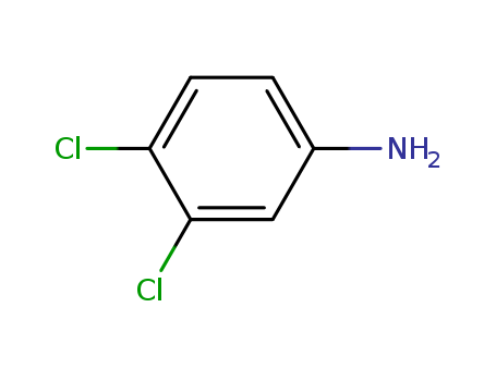 95-76-1,3,4-Dichloroaniline,Aniline,3,4-dichloro- (7CI,8CI);3,4-DCA;3,4-Dichloraniline;3,4-Dichlorobenzenamine;3,4-Dichlorophenylamine;4,5-Dichloroaniline;4-Amino-1,2-dichlorobenzene;DCA (amine);LY 004892;NSC 247;m,p-Dichloroaniline;3,4-Dichloroaniline;