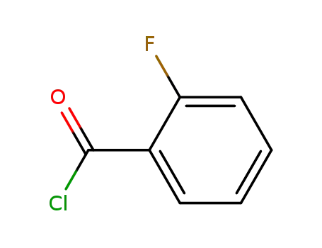 Molecular Structure of 393-52-2 (2-Fluorobenzoyl chloride)