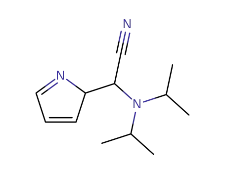 Diisopropylamino-(2H-pyrrol-2-yl)-acetonitrile
