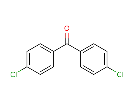 Molecular Structure of 90-98-2 (4,4'-Dichlorobenzophenone)