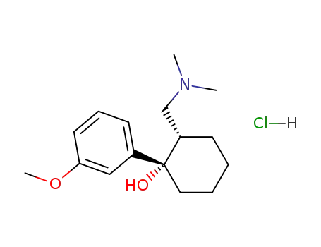 Molecular Structure of 36282-47-0 (TRAMADOL HYDROCHLORIDE)