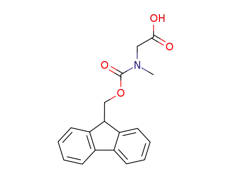 Molecular Structure of 77128-70-2 (FMOC-SARCOSINE MONOHYDRATE)