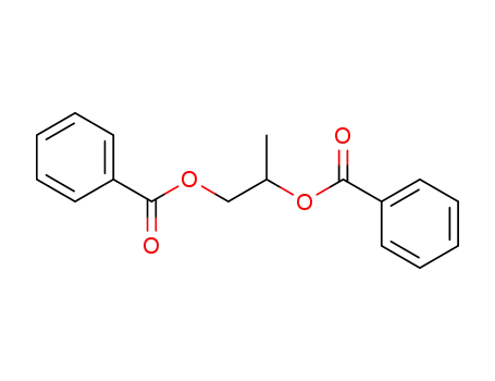 Molecular Structure of 19224-26-1 (1,2-PROPANEDIOL DIBENZOATE)