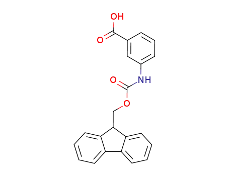 Molecular Structure of 185116-42-1 (FMOC-3-AMINOBENZOIC ACID)