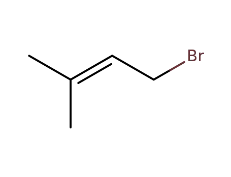 Molecular Structure of 870-63-3 (3,3-Dimethylallyl bromide)