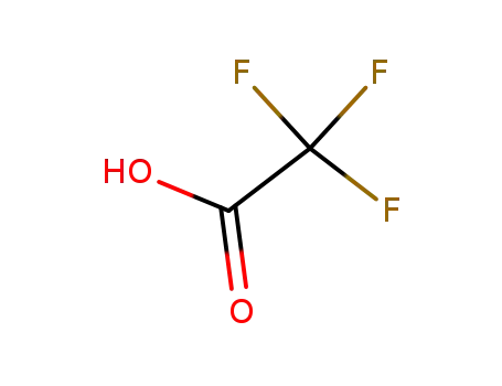 Molecular Structure of 76-05-1 (Trifluoroacetic acid)
