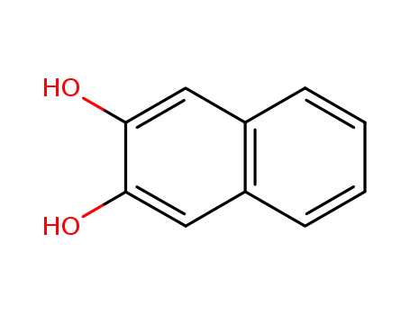 Molecular Structure of 92-44-4 (2,3-Dihydroxynaphthalene)