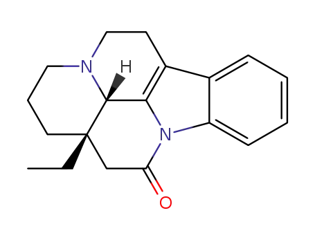 Molecular Structure of 4880-88-0 ((-)-EBURNAMONINE)