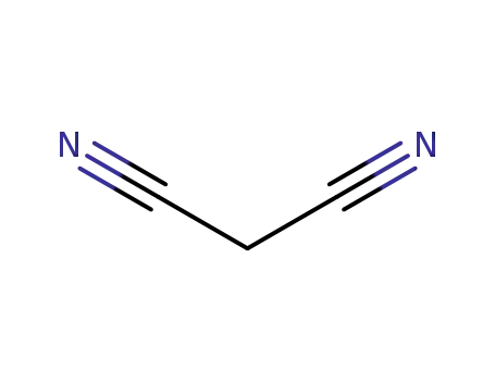 Molecular Structure of 109-77-3 (Malononitrile)