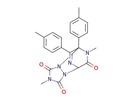 4,8-Dimethyl-7,11-di-p-tolyl-2,4,6,8,10-pentaaza-tricyclo[5.2.2.02,6]undec-10-ene-3,5,9-trione