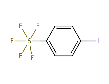 Molecular Structure of 286947-68-0 (1-IODO-4-(PENTAFLUOROSULFANYL)BENZENE)