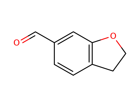 Molecular Structure of 55745-96-5 (6-Benzofurancarboxaldehyde, 2,3-dihydro- (9CI))