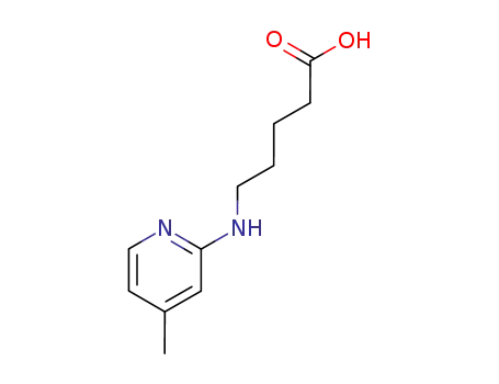 5-[N-(4-methylpyridin-2-yl)amino]pentanoic acid